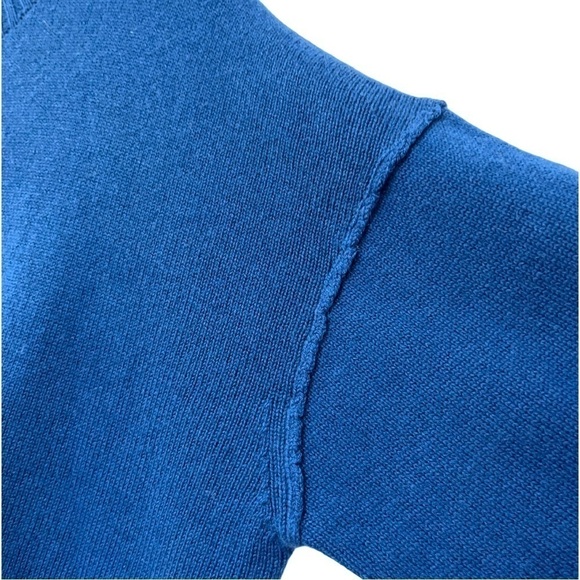 Rails Sasha Wool Cashmere Sweater Size XXL Delft Blue Mock Neck NEW - Picture 8 of 8
